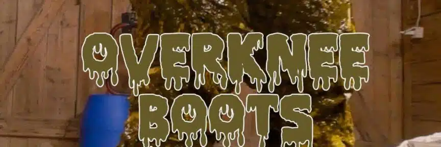 White Overknee Boots